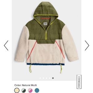 Ugg Iggy Sherpa Pullover Size S